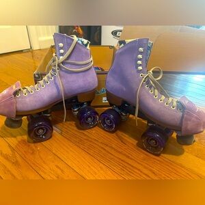 Moxi Lolly Purple Roller Skates!